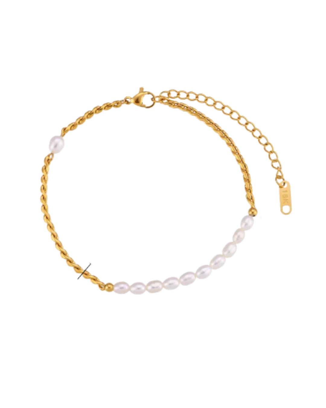 Calista Freshwater Pearl Anklet