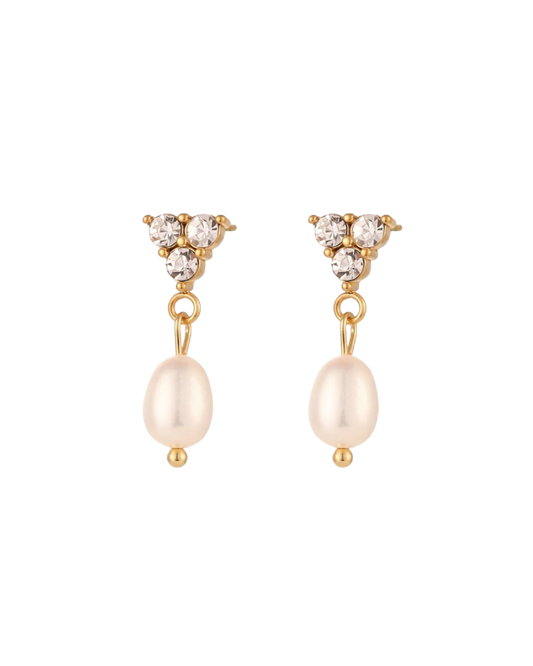 Ariel Freshwater Pearl Stud Earrings