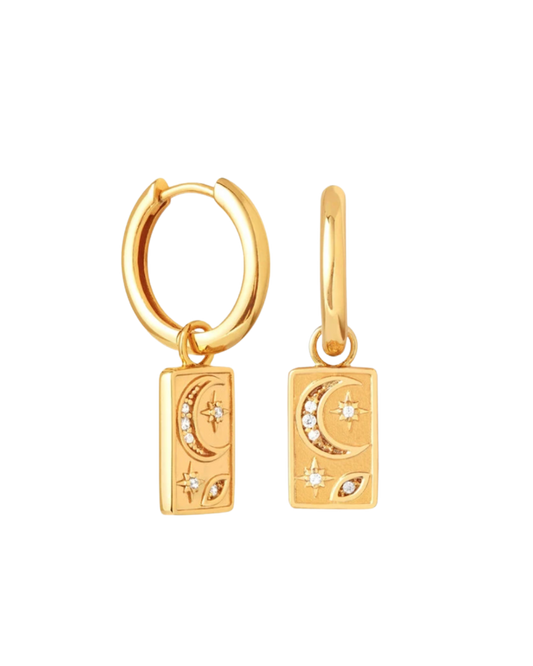 Ophelia Earrings - Gold