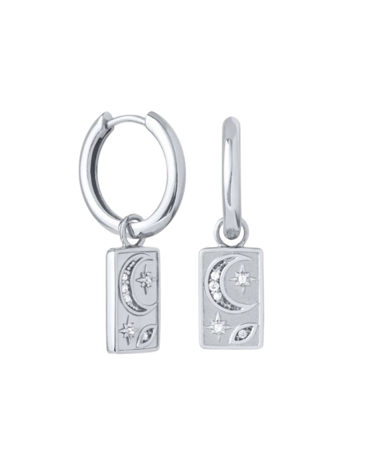 Ophelia Earrings - Silver